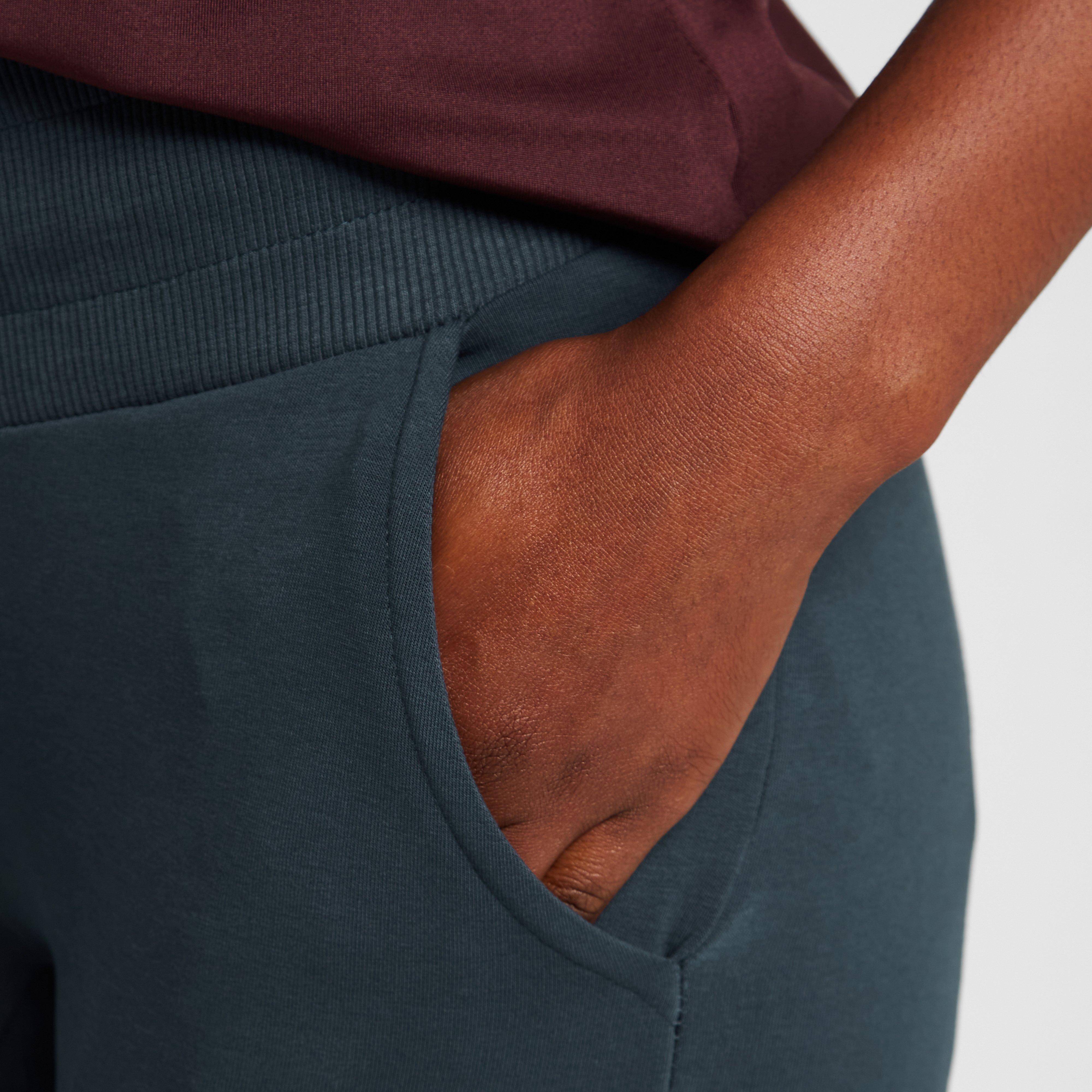 Womens Organic Remy Cotton Riding Tights Obscure Night Blue