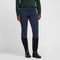 Womens Anna Silicone Full Seat Breeches Obscure Night Blue