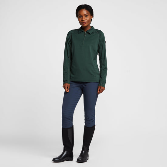 Womens Anna Silicone Full Seat Breeches Obscure Night Blue