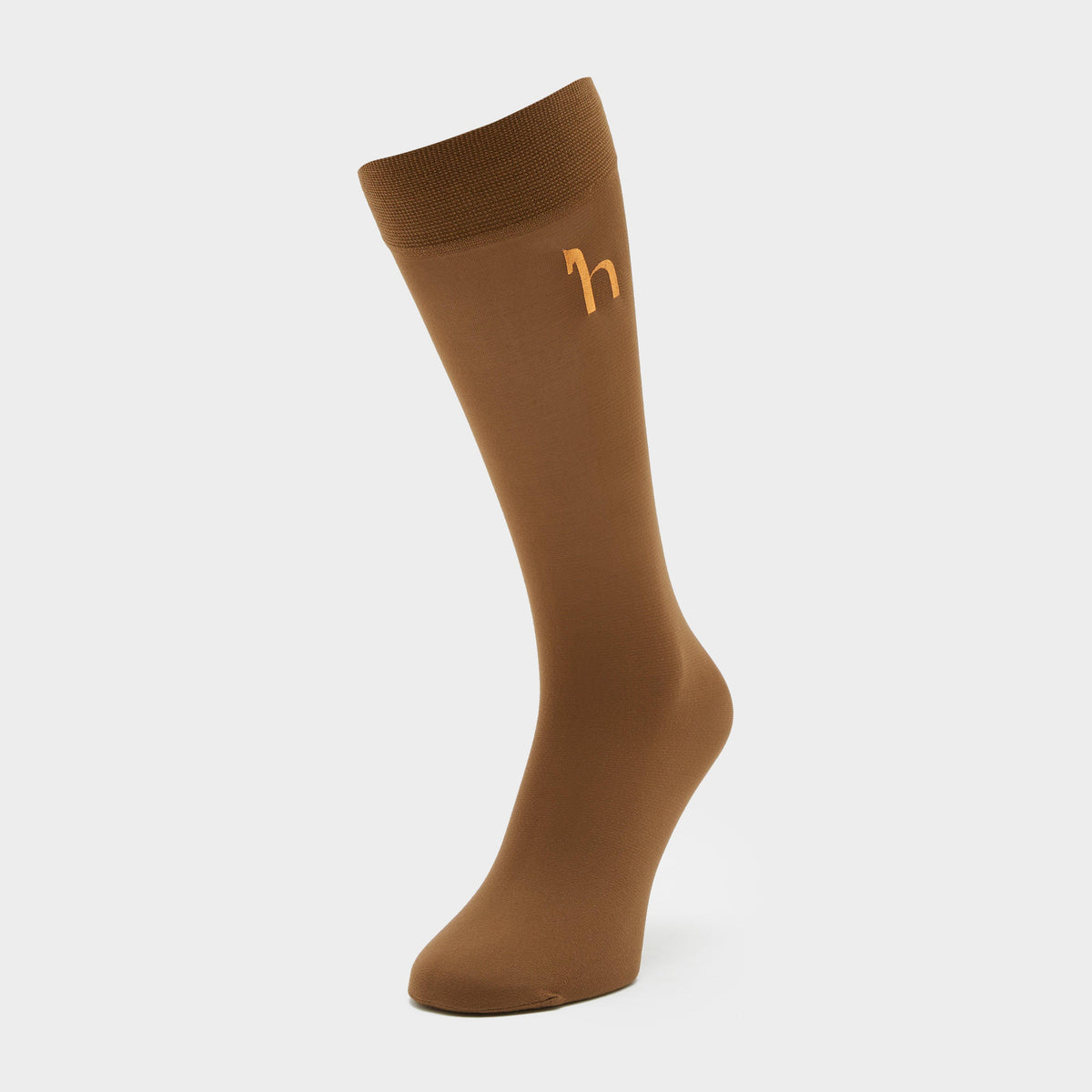 Womens Emblem Riding Socks Bison Dark Brown