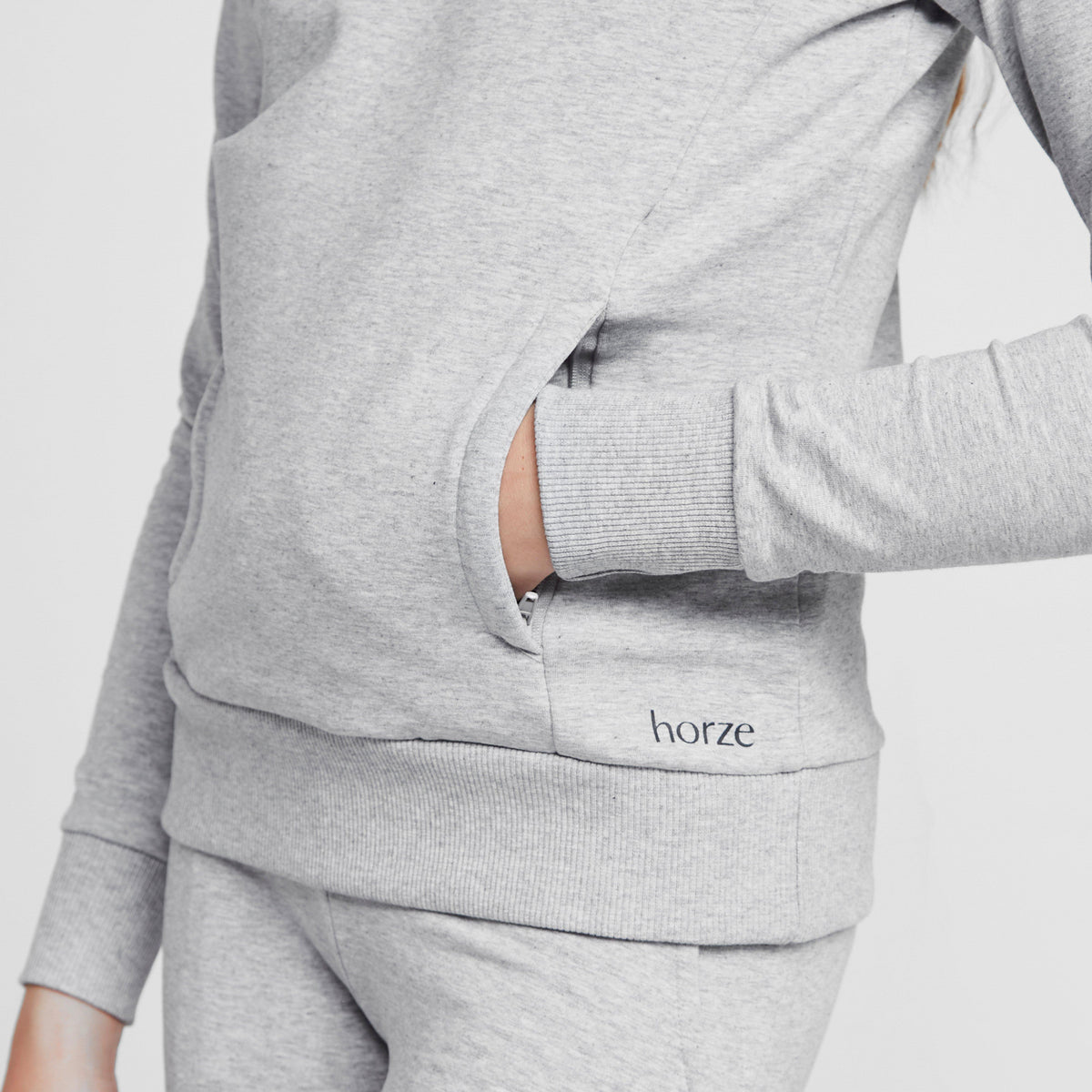 Childs Organic Emmie Cotton Sweatshirt Ash Grey