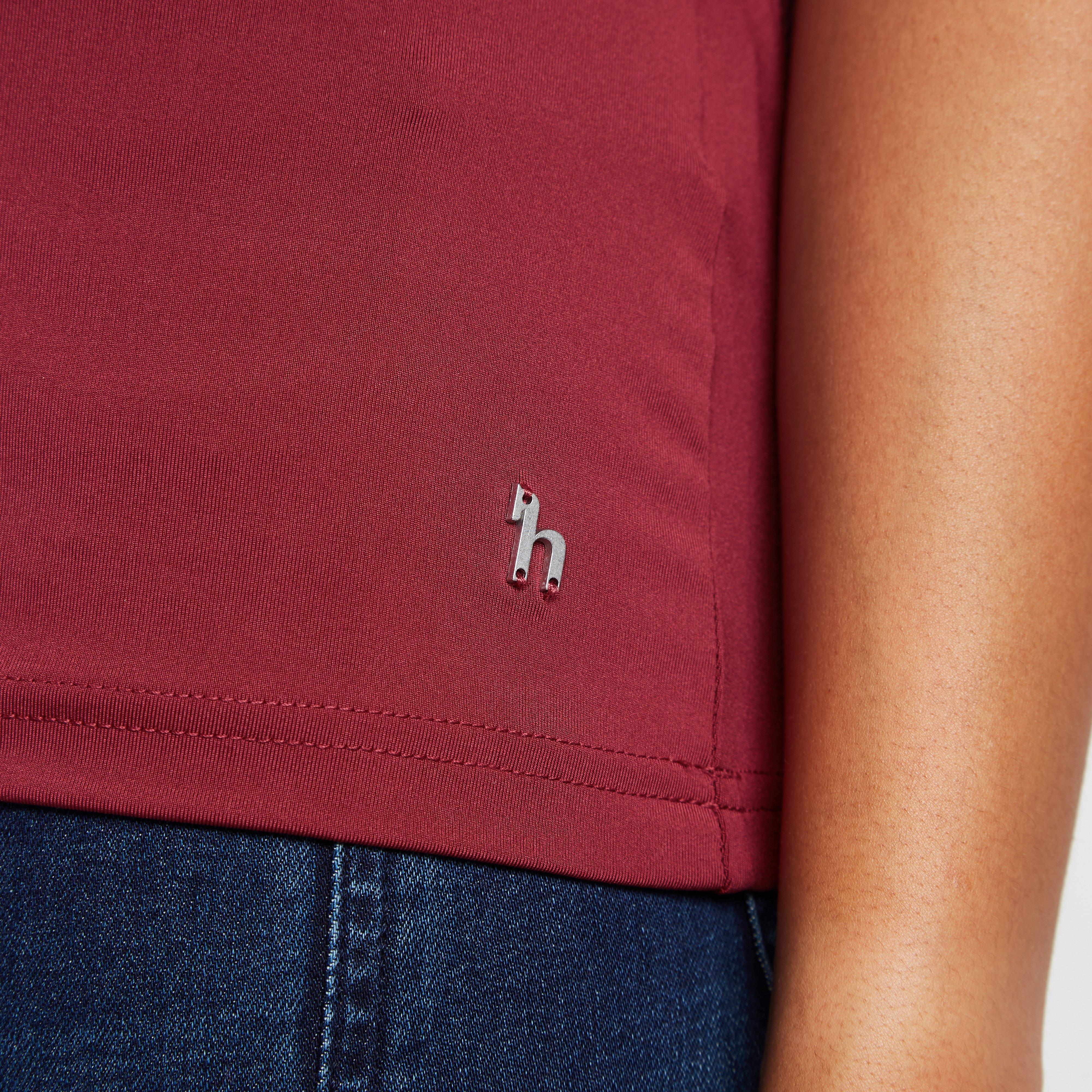 Womens Mia Short Sleeved Training Shirt Anemone Dark Pink