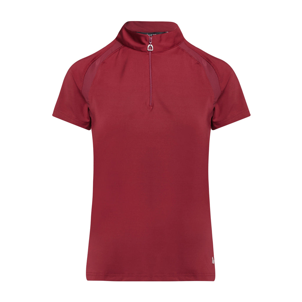 Womens Mia Short Sleeved Training Shirt Anemone Dark Pink