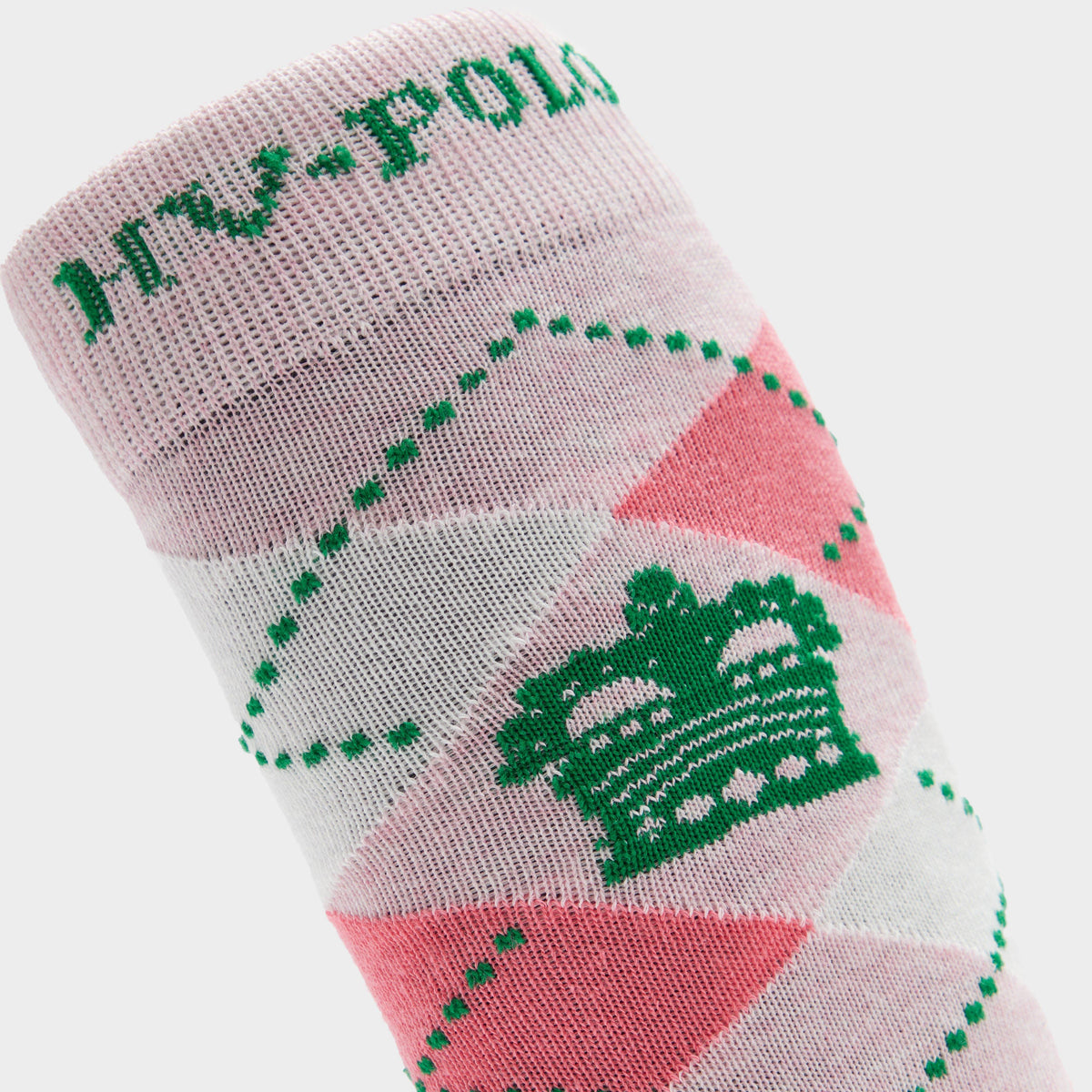 Argyle Socks Orchid Pink