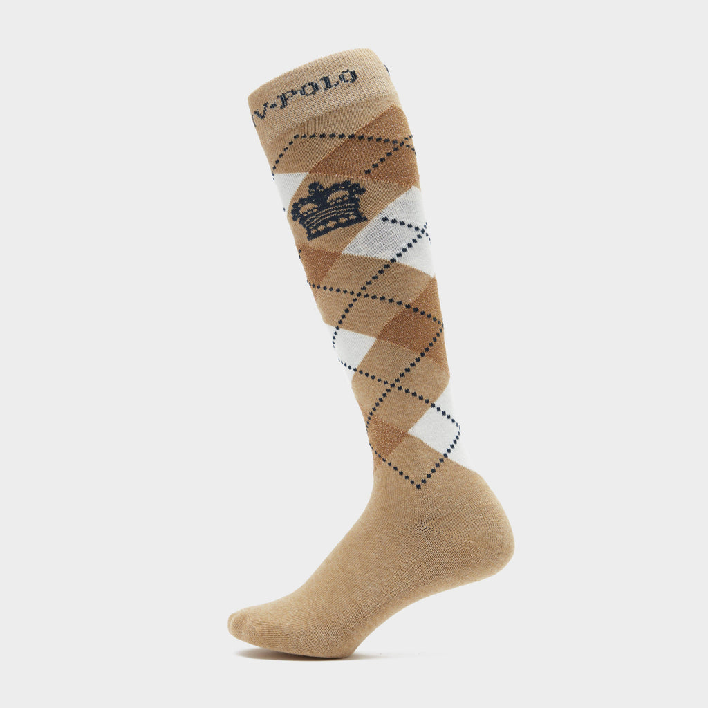 Argyle Socks Sandshell