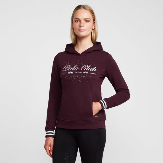 Womens Penelope Hoodie Dark Berry