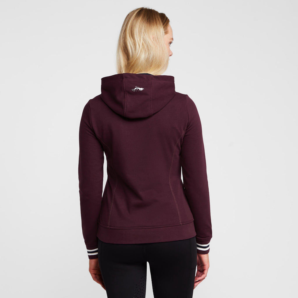 Womens Penelope Hoodie Dark Berry