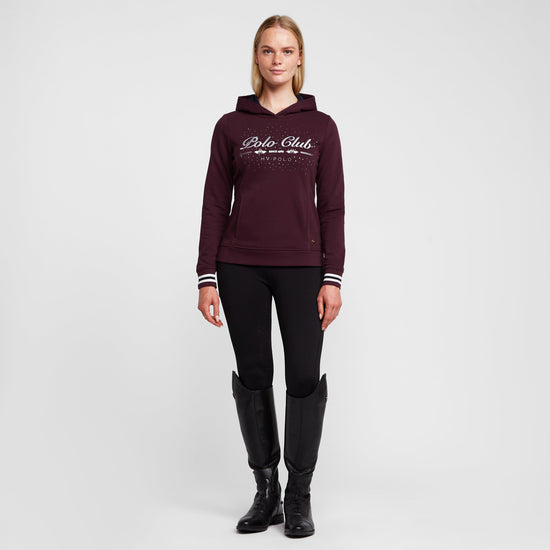 Womens Penelope Hoodie Dark Berry