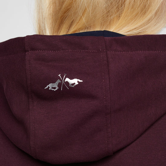 Womens Penelope Hoodie Dark Berry