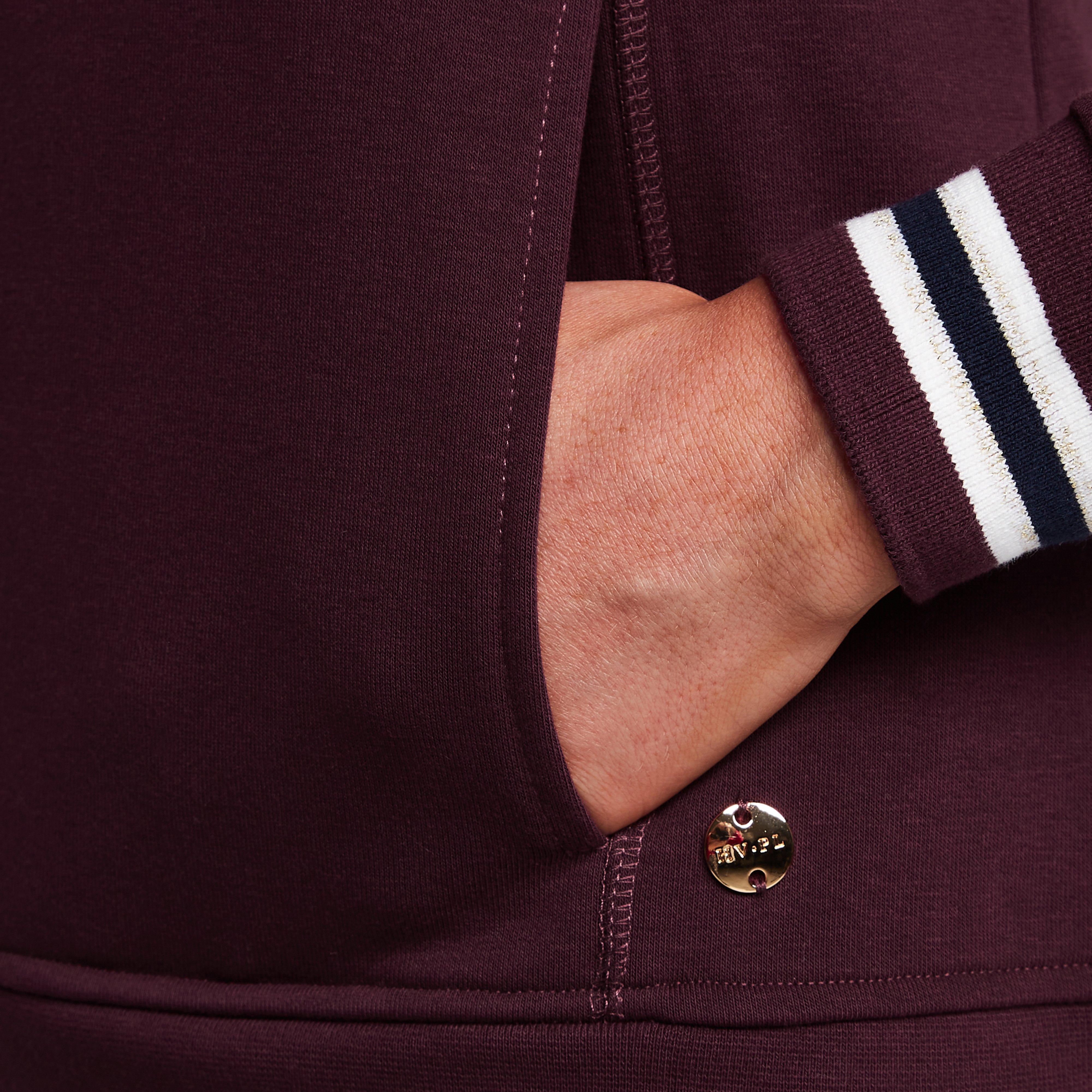 Womens Penelope Hoodie Dark Berry