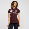 Womens Favouritas EQ Polo Shirt Deep Berry Red