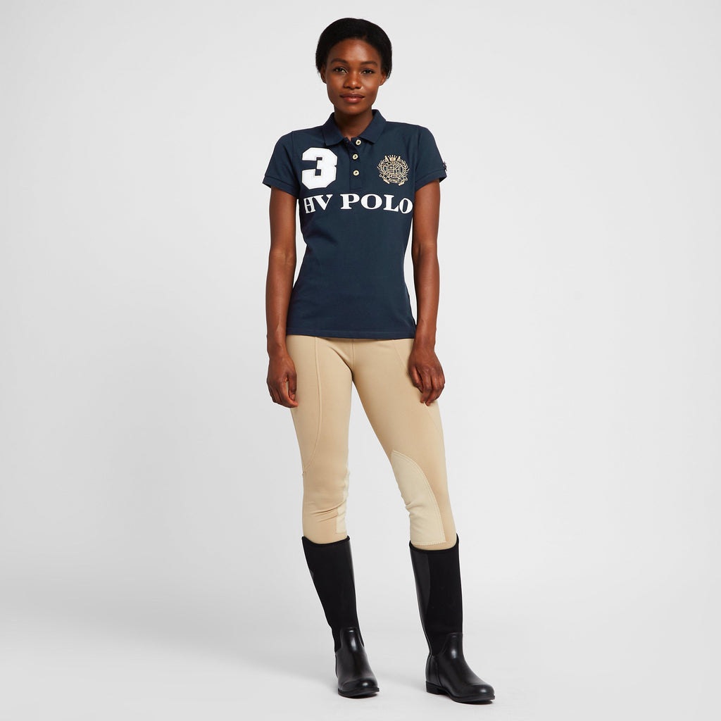 Womens Favouritas EQ Polo Shirt Navy