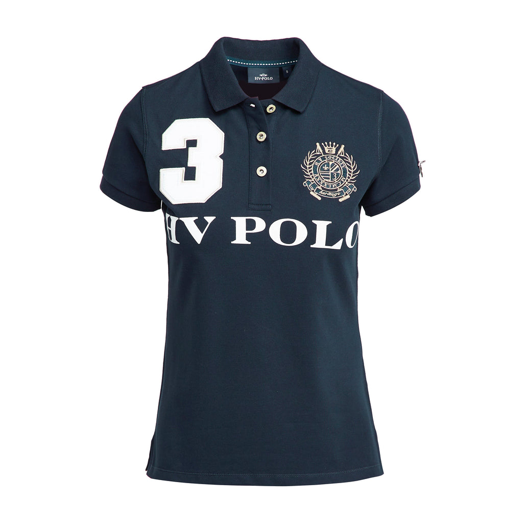 Womens Favouritas EQ Polo Shirt Navy