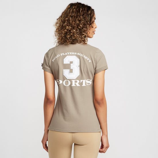 Womens Favouritas EQ Polo Shirt Oil Green