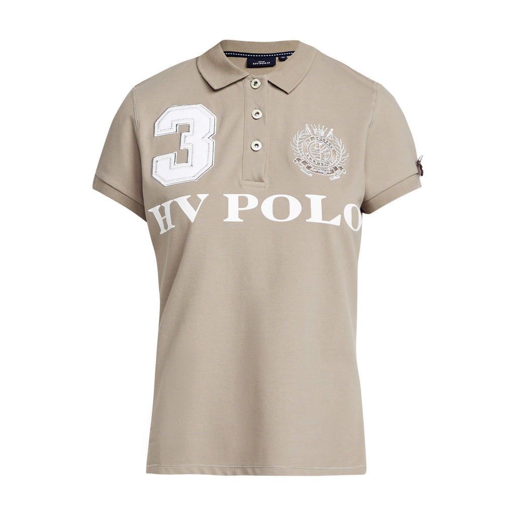 Womens Favouritas EQ Polo Shirt Oil Green