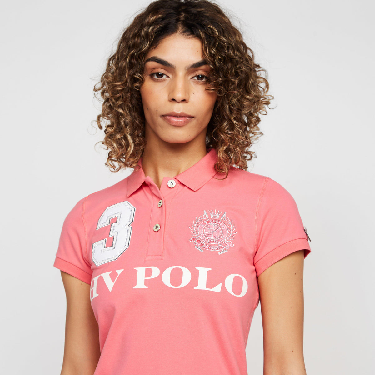 Womens Favouritas EQ Polo Shirt Violet Tulip