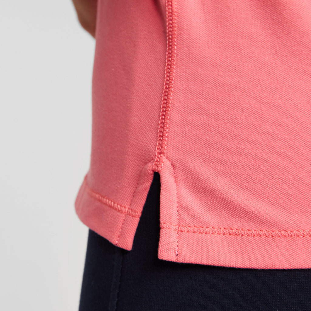 Womens Favouritas EQ Polo Shirt Violet Tulip