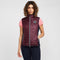Womens Laurine Gilet Dark Berry
