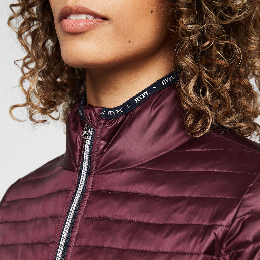 Womens Laurine Jacket Dark Berry