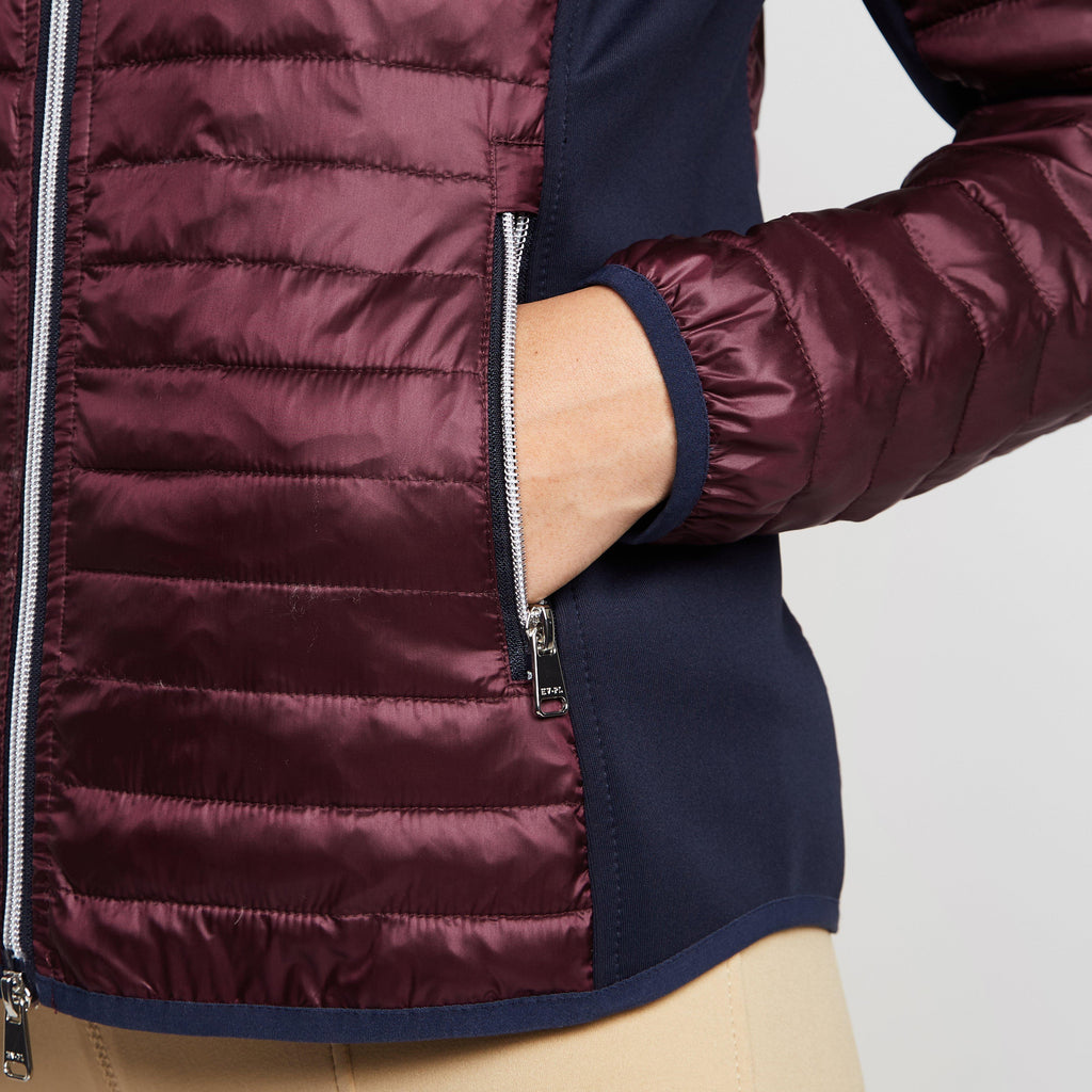 Womens Laurine Jacket Dark Berry