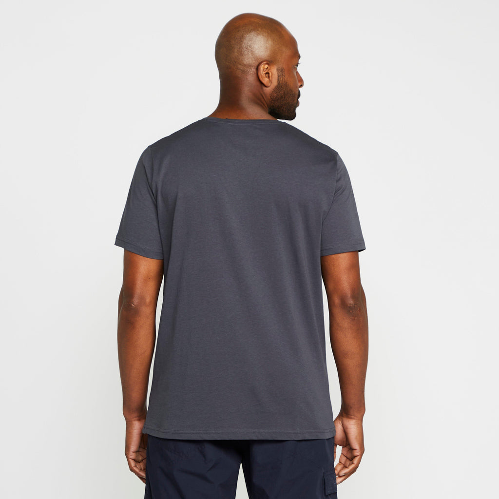 Mens Tait T-Shirt India Grey