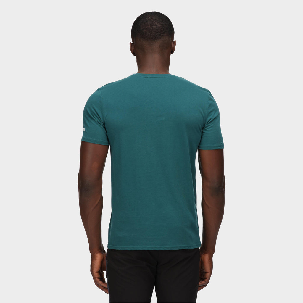 Mens Tait T-Shirt Pacific Green