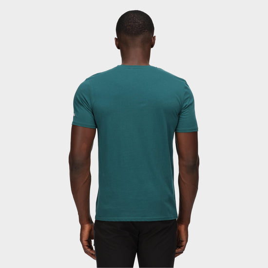 Mens Tait T-Shirt Pacific Green