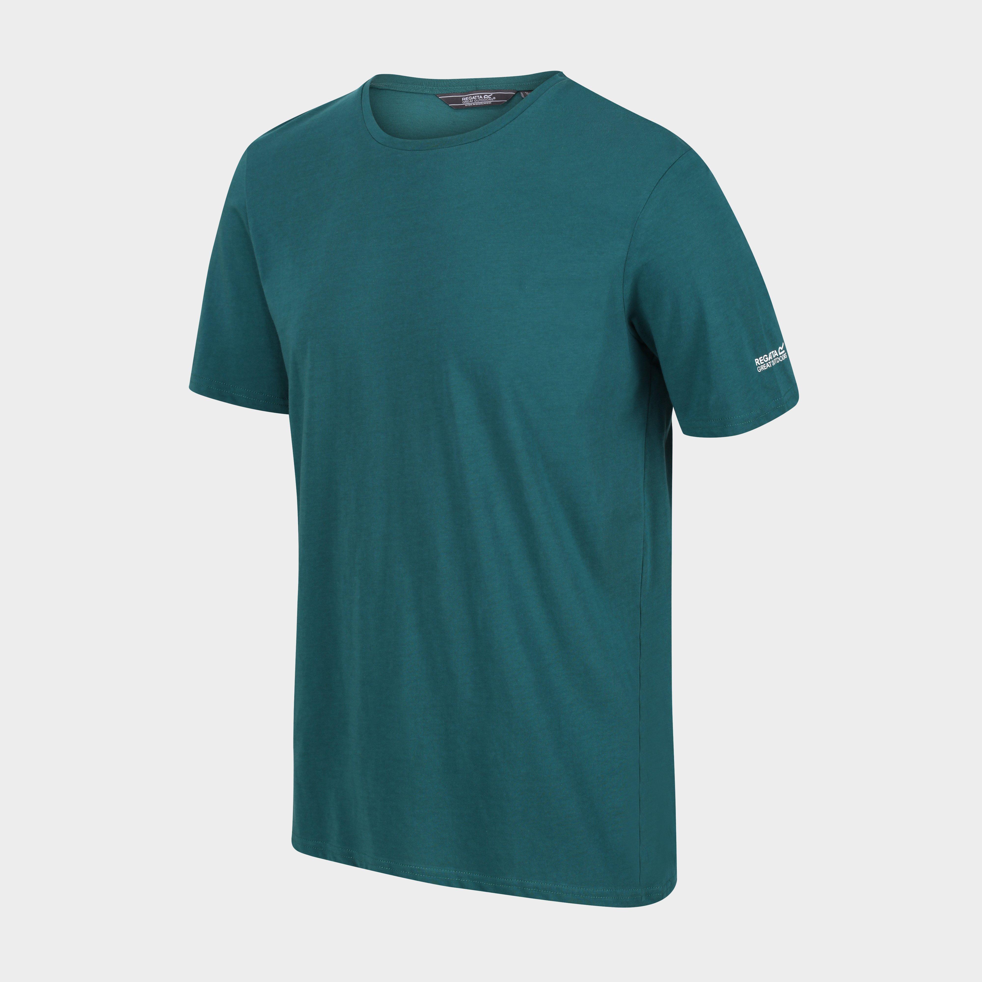 Mens Tait T-Shirt Pacific Green