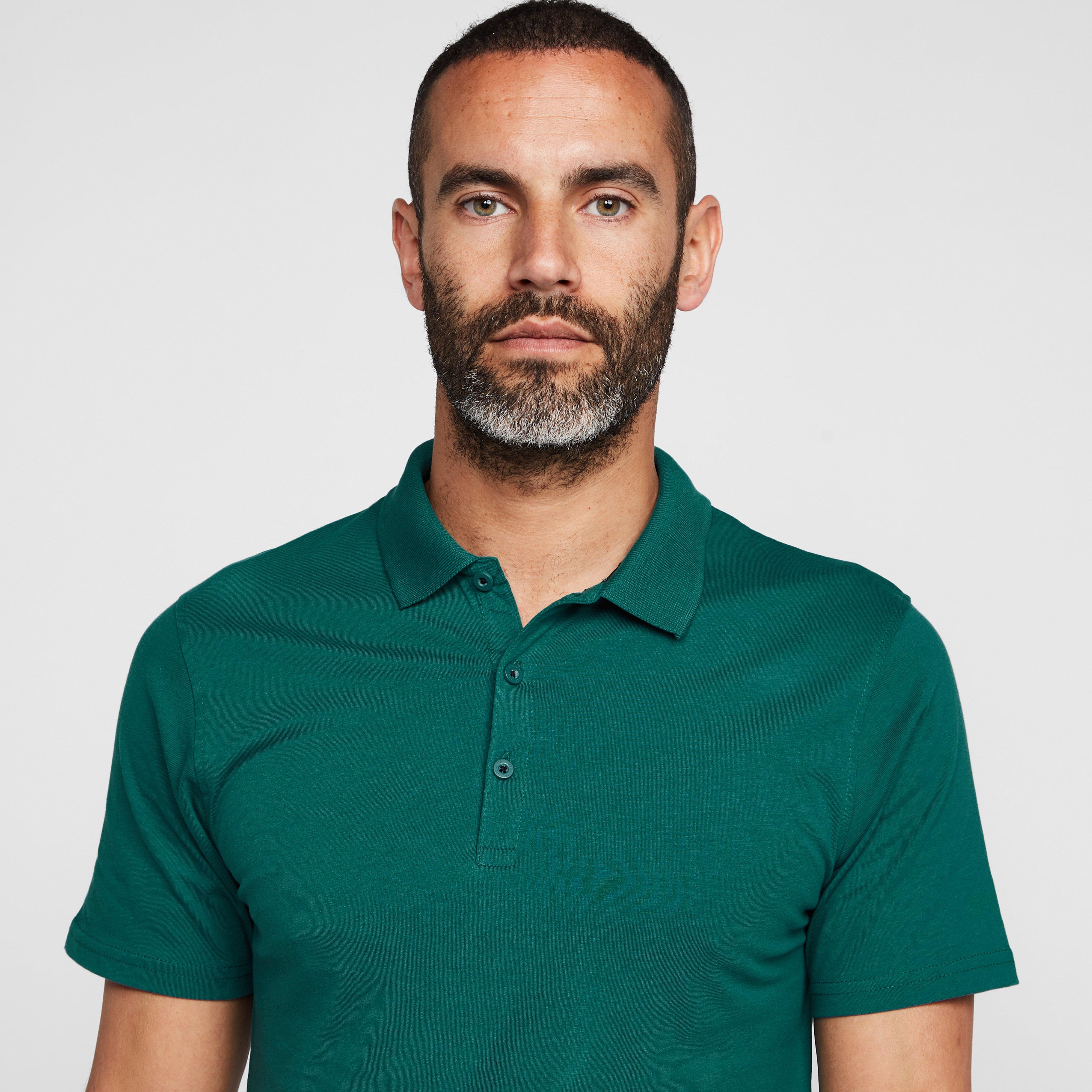 Mens Sinton Polo Shirt Pacific Green