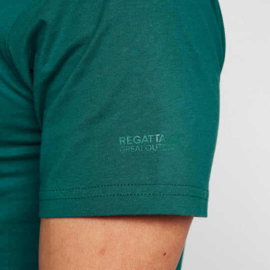 Mens Sinton Polo Shirt Pacific Green