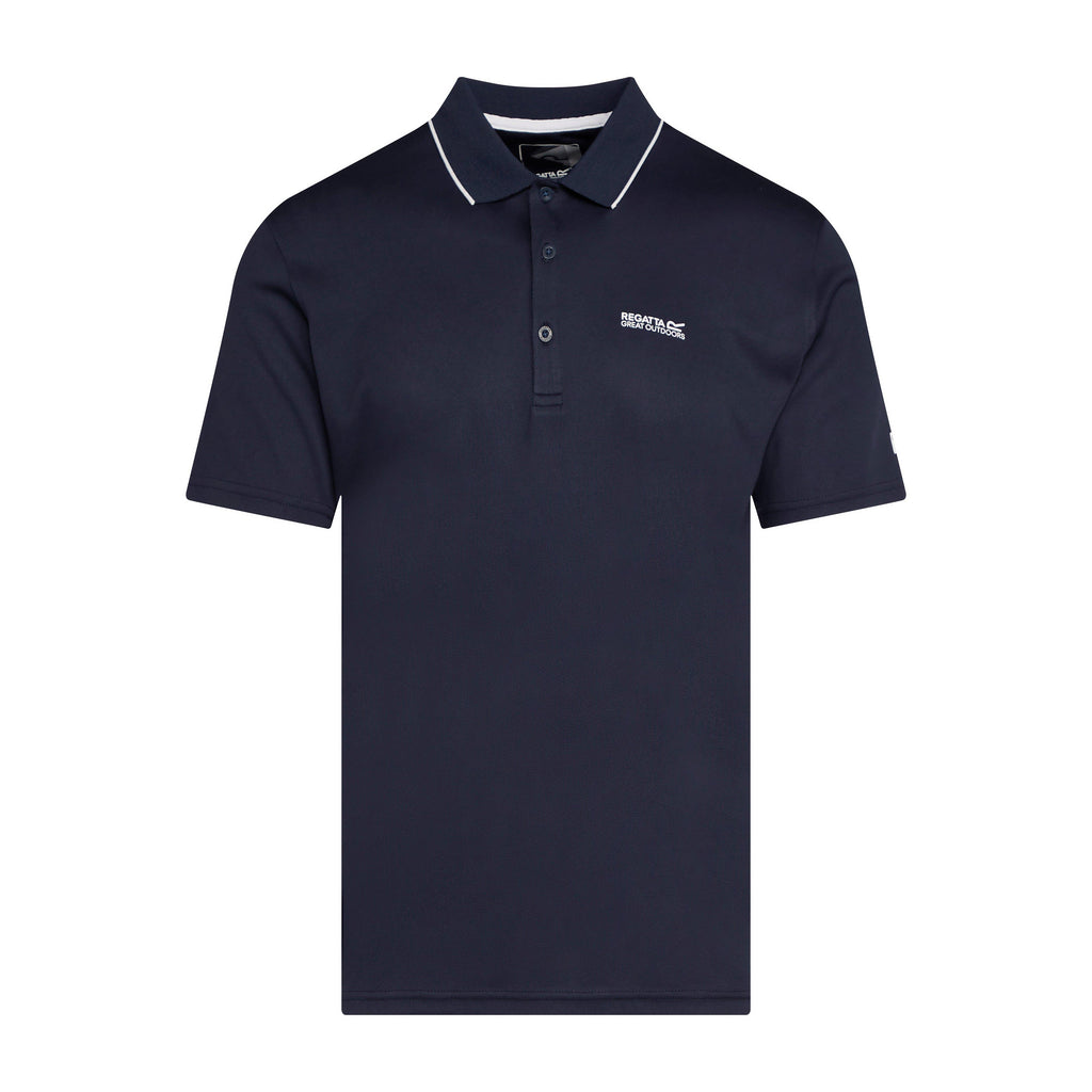 Mens Maverick V Active Polo Shirt Navy