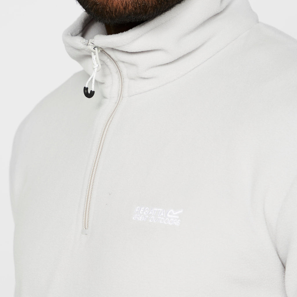 Mens Thompson Fleece Silver Grey