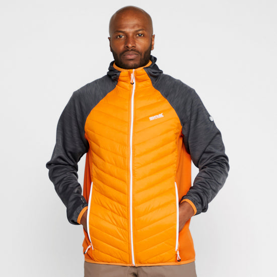Mens Anderson VI Hybrid Insulated Jacket Flame Orange/Light Grey Marl/Fox