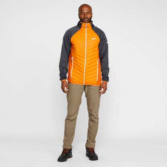 Mens Anderson VI Hybrid Insulated Jacket Flame Orange/Light Grey Marl/Fox