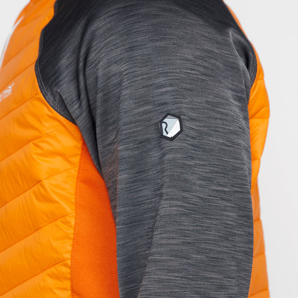 Mens Anderson VI Hybrid Insulated Jacket Flame Orange/Light Grey Marl/Fox