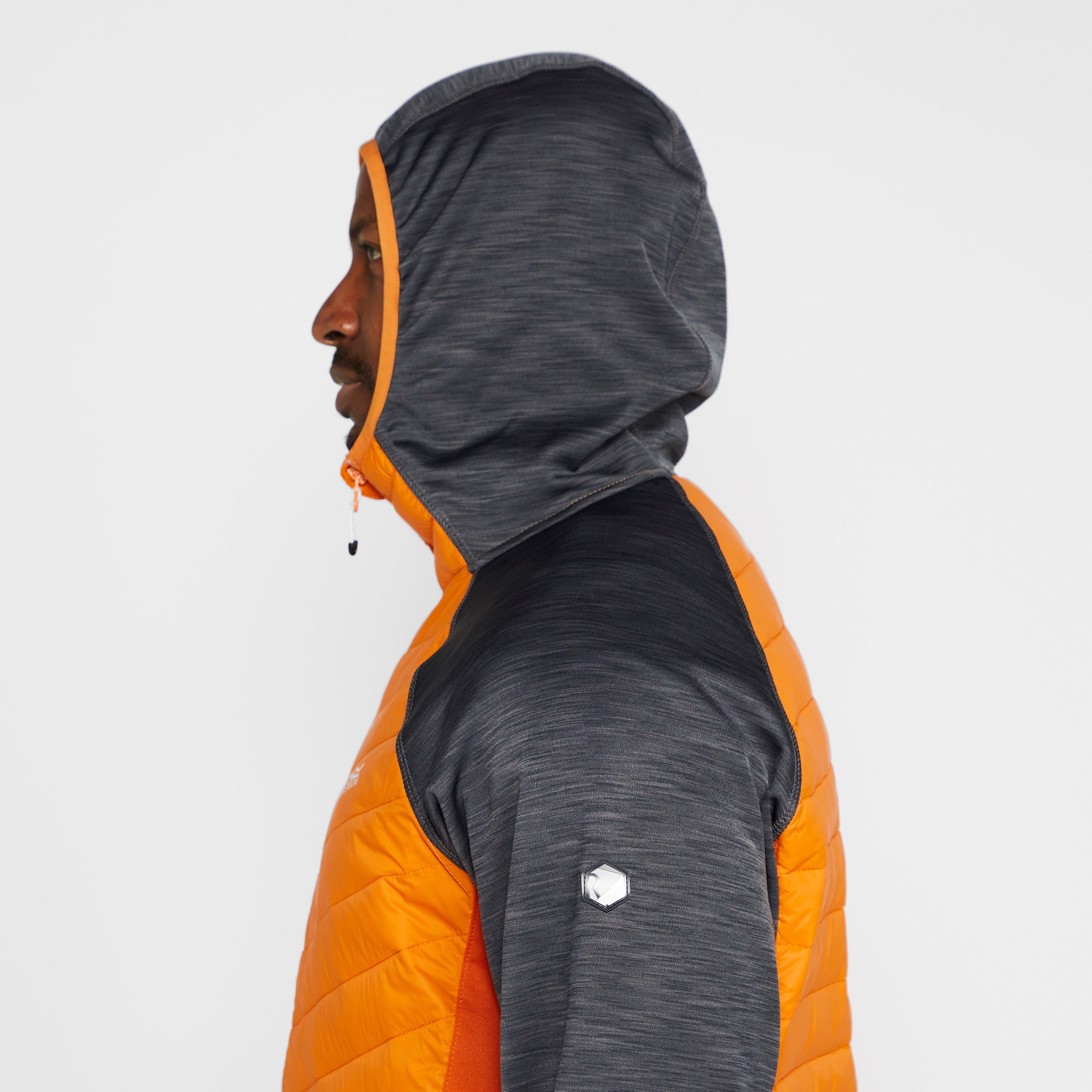 Mens Anderson VI Hybrid Insulated Jacket Flame Orange/Light Grey Marl/Fox