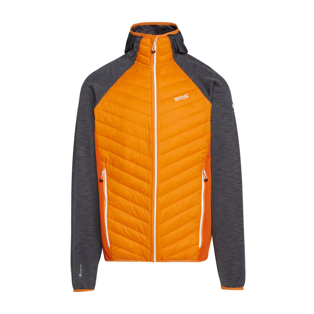 Mens Anderson VI Hybrid Insulated Jacket Flame Orange/Light Grey Marl/Fox