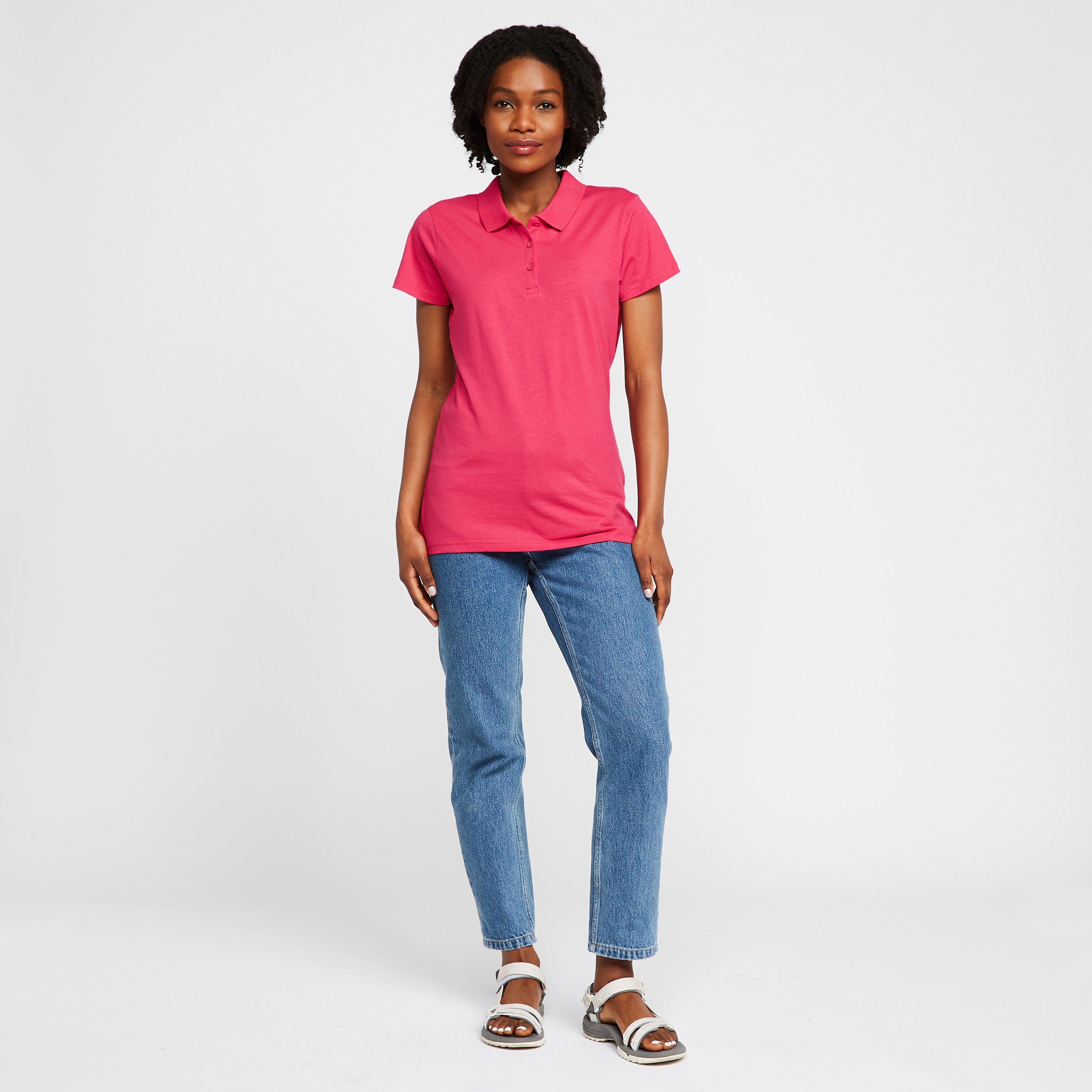 Womens Sinton Polo Shirt Rethink Pink