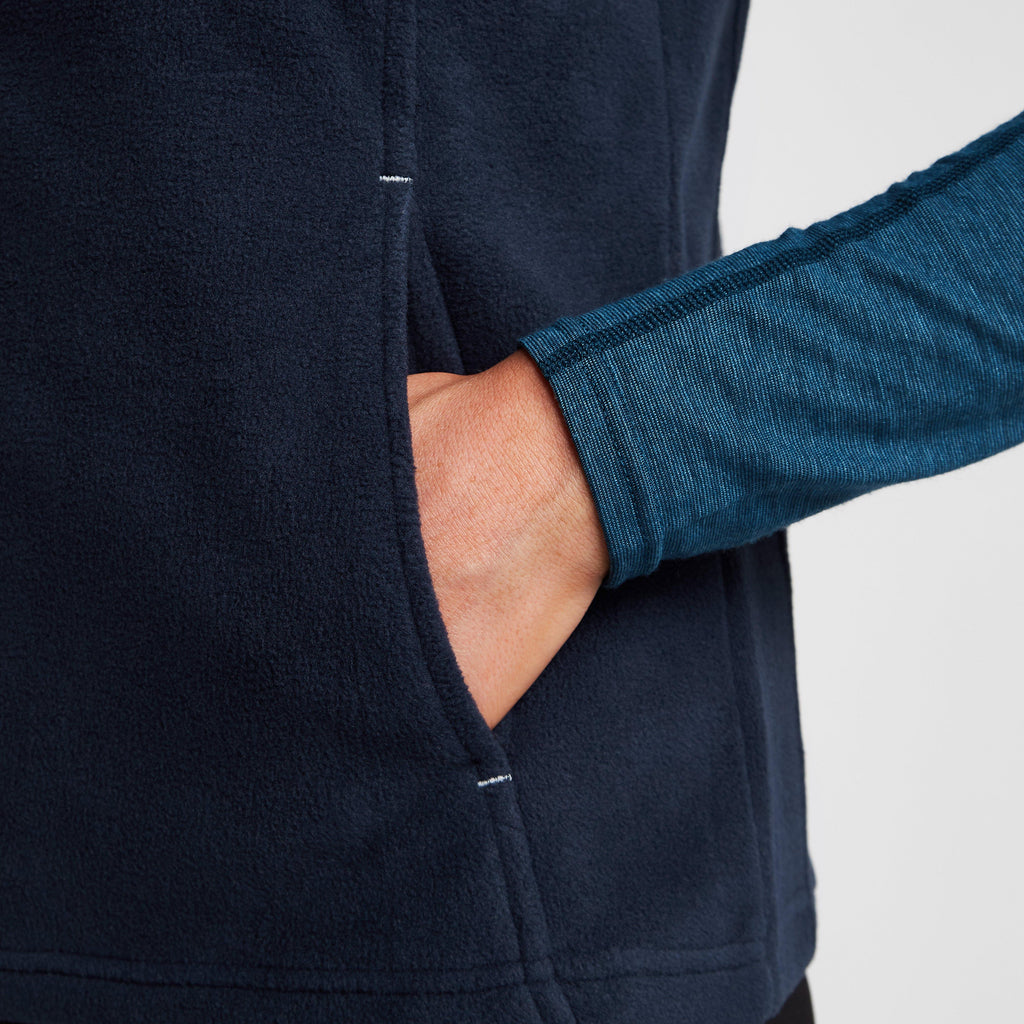 Womens Sweetness II Gilet Navy Polar Bear