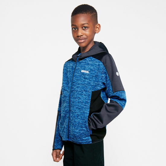 Childs Dissolver V Fleece Jacket Imperial Blue/India Grey