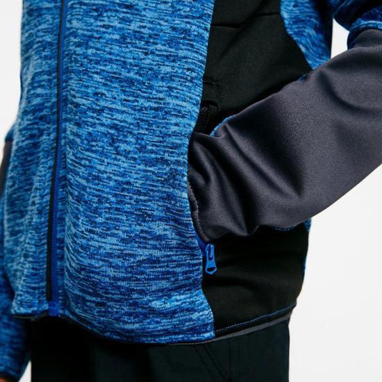 Childs Dissolver V Fleece Jacket Imperial Blue/India Grey