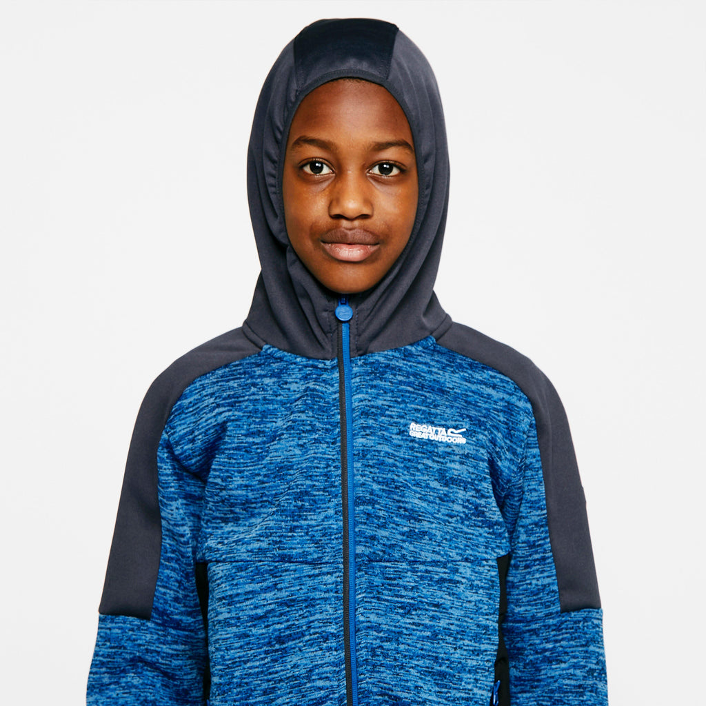Childs Dissolver V Fleece Jacket Imperial Blue/India Grey