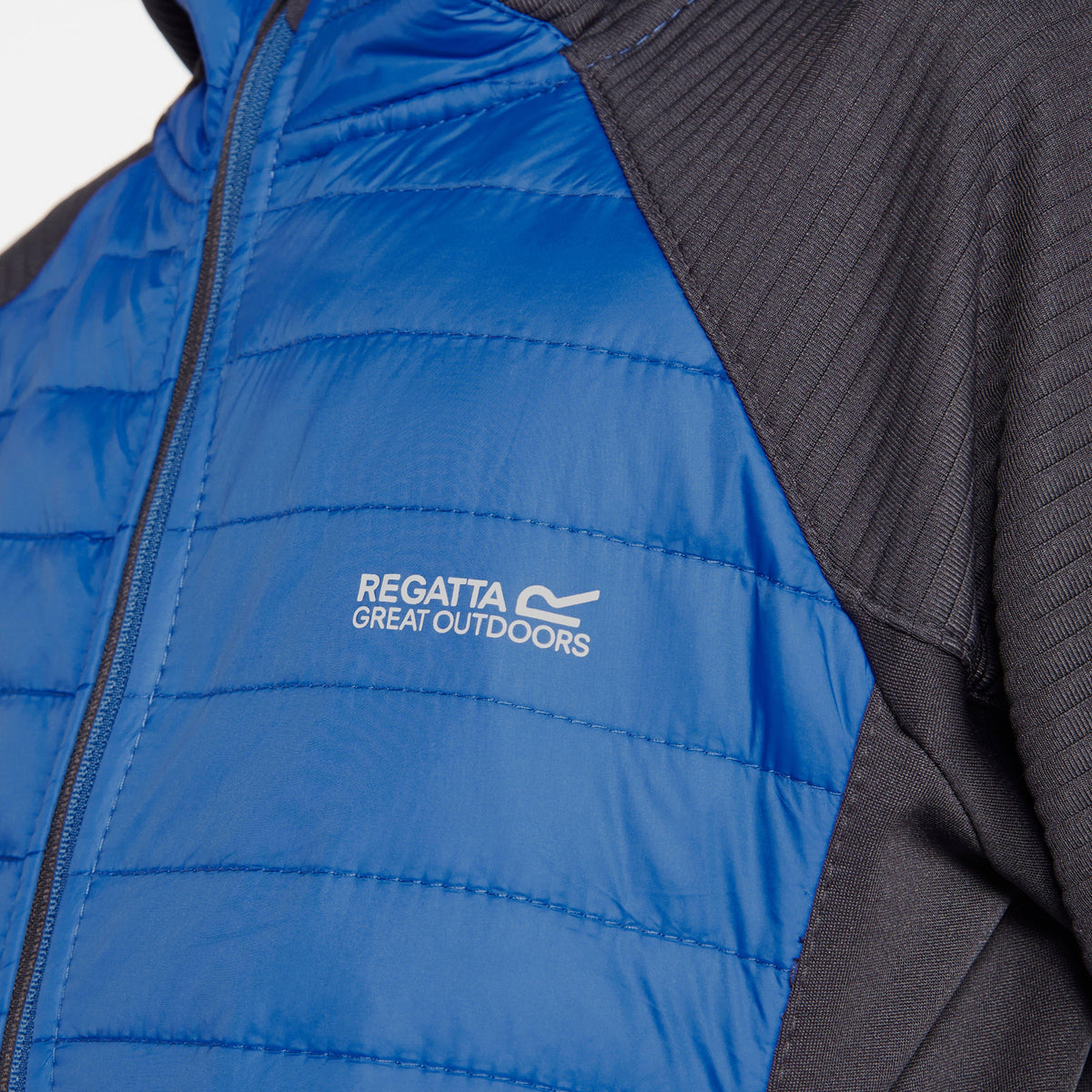 Childs Kielder Hybird V Jacket Imperial Blue/India Grey
