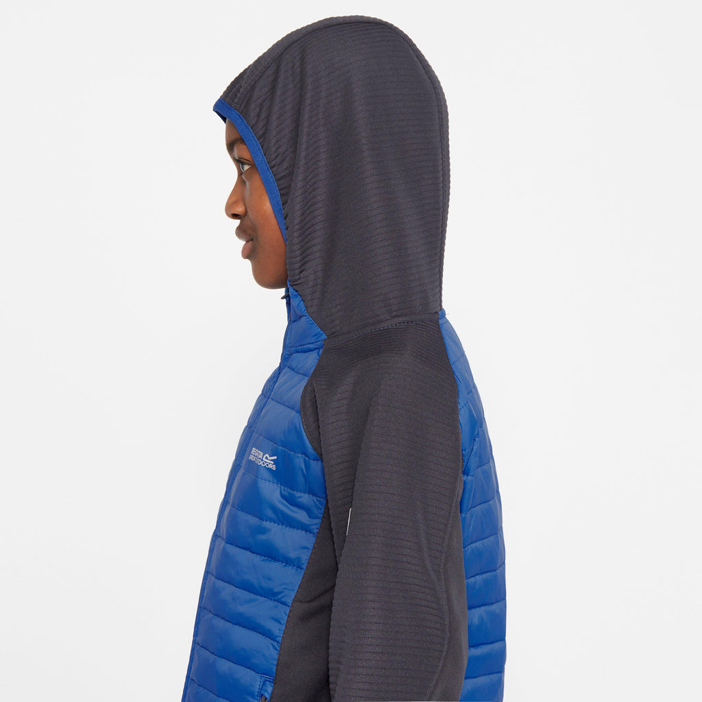 Childs Kielder Hybird V Jacket Imperial Blue/India Grey