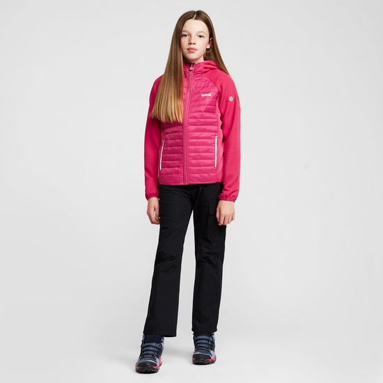 Childs Kielder Hybrid V Jacket Pink Fusion