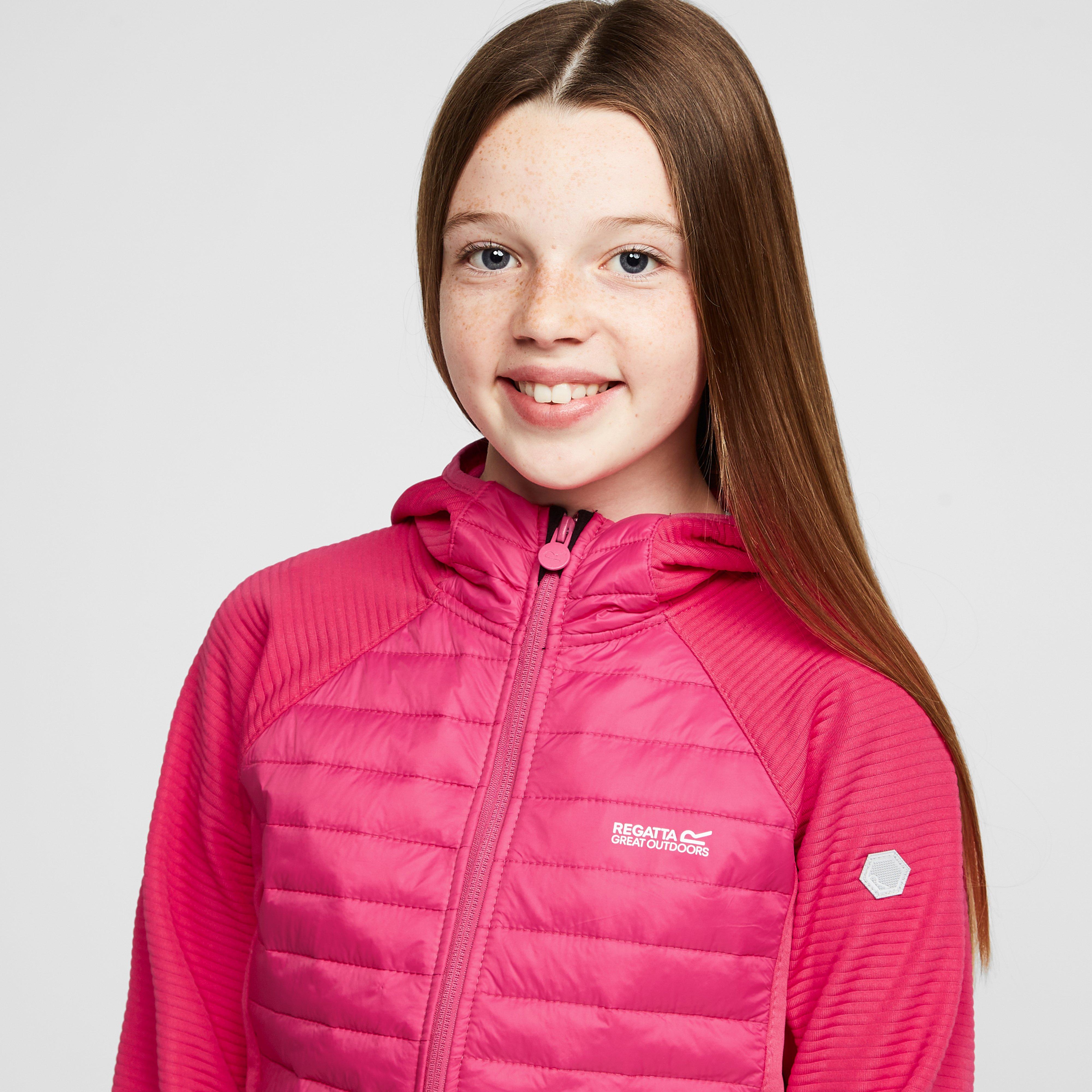 Childs Kielder Hybrid V Jacket Pink Fusion