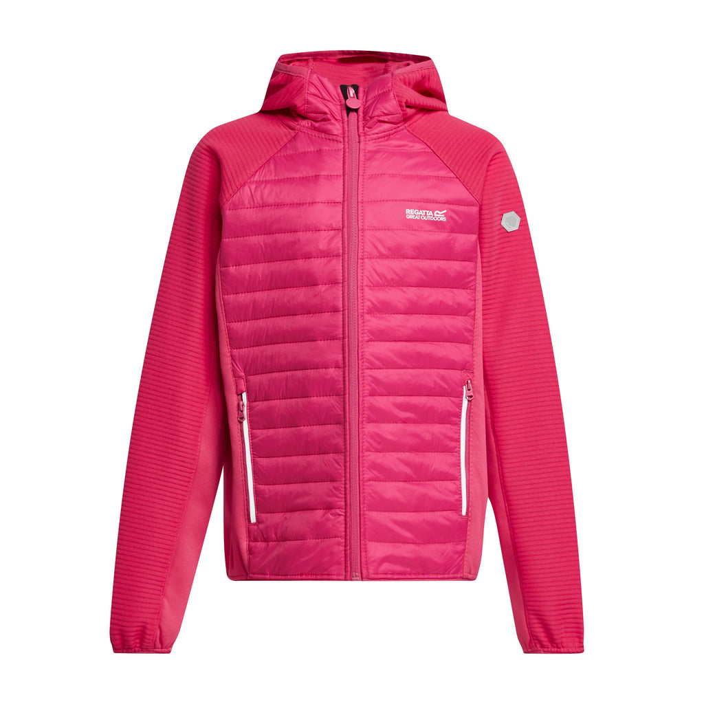 Childs Kielder Hybrid V Jacket Pink Fusion