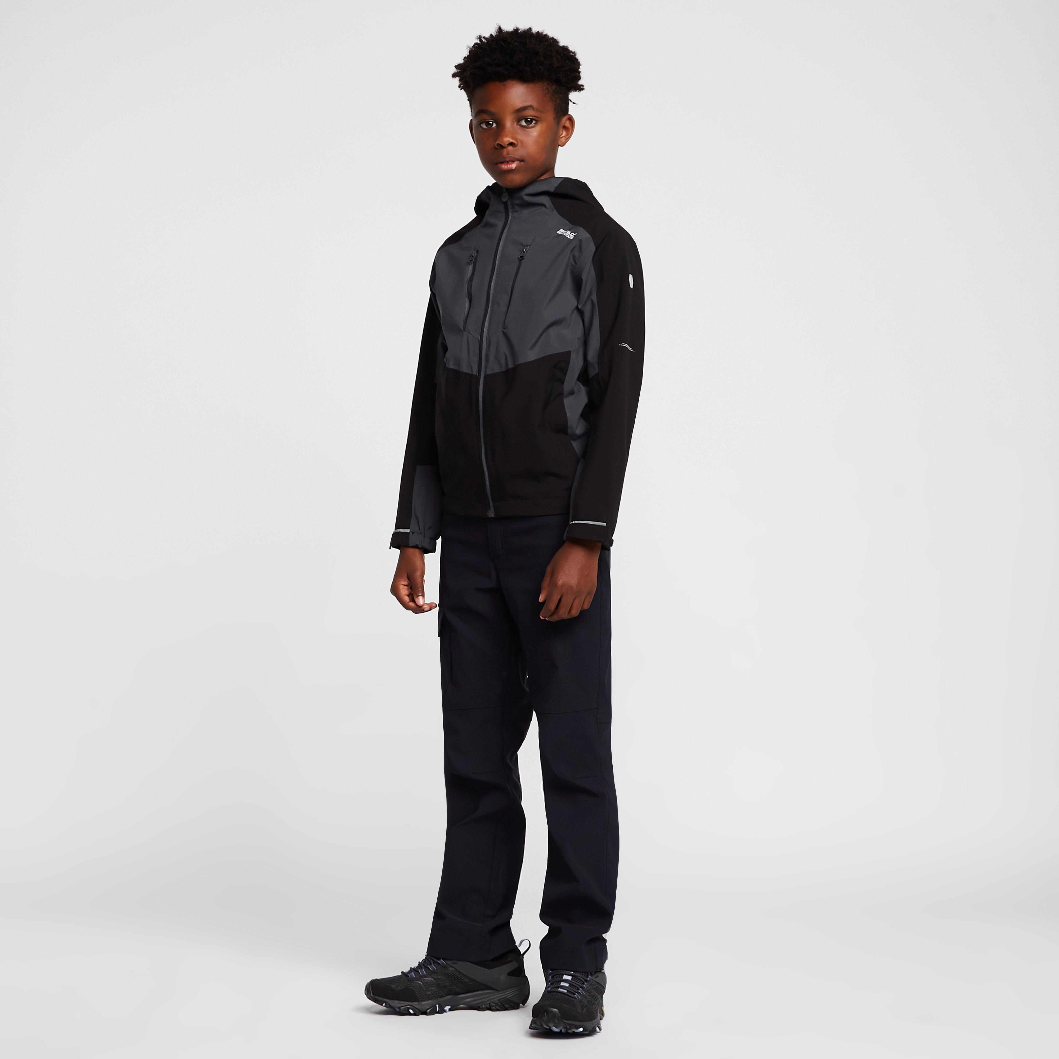 Childs Highton III Waterproof Jacket Black/India Grey