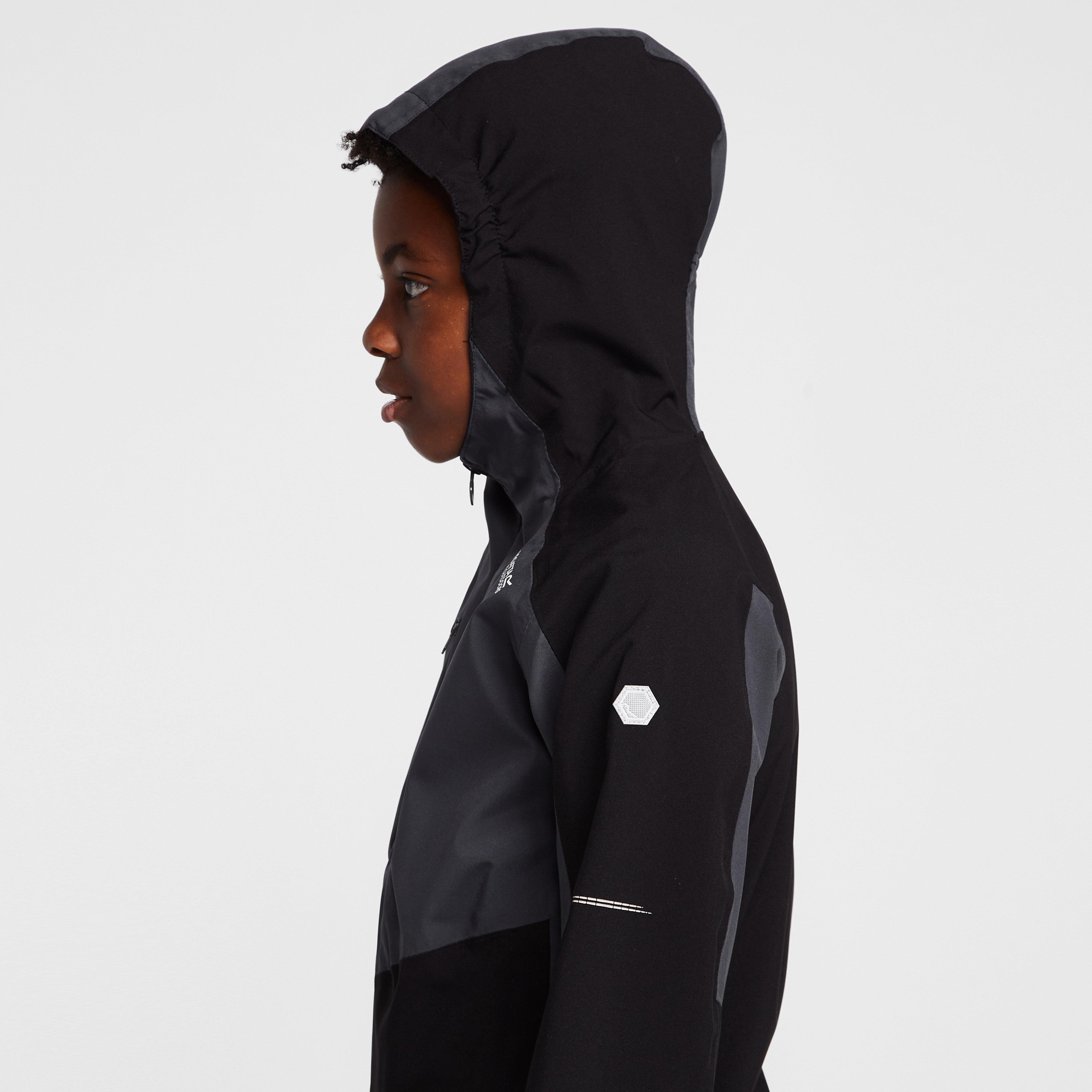 Childs Highton III Waterproof Jacket Black/India Grey