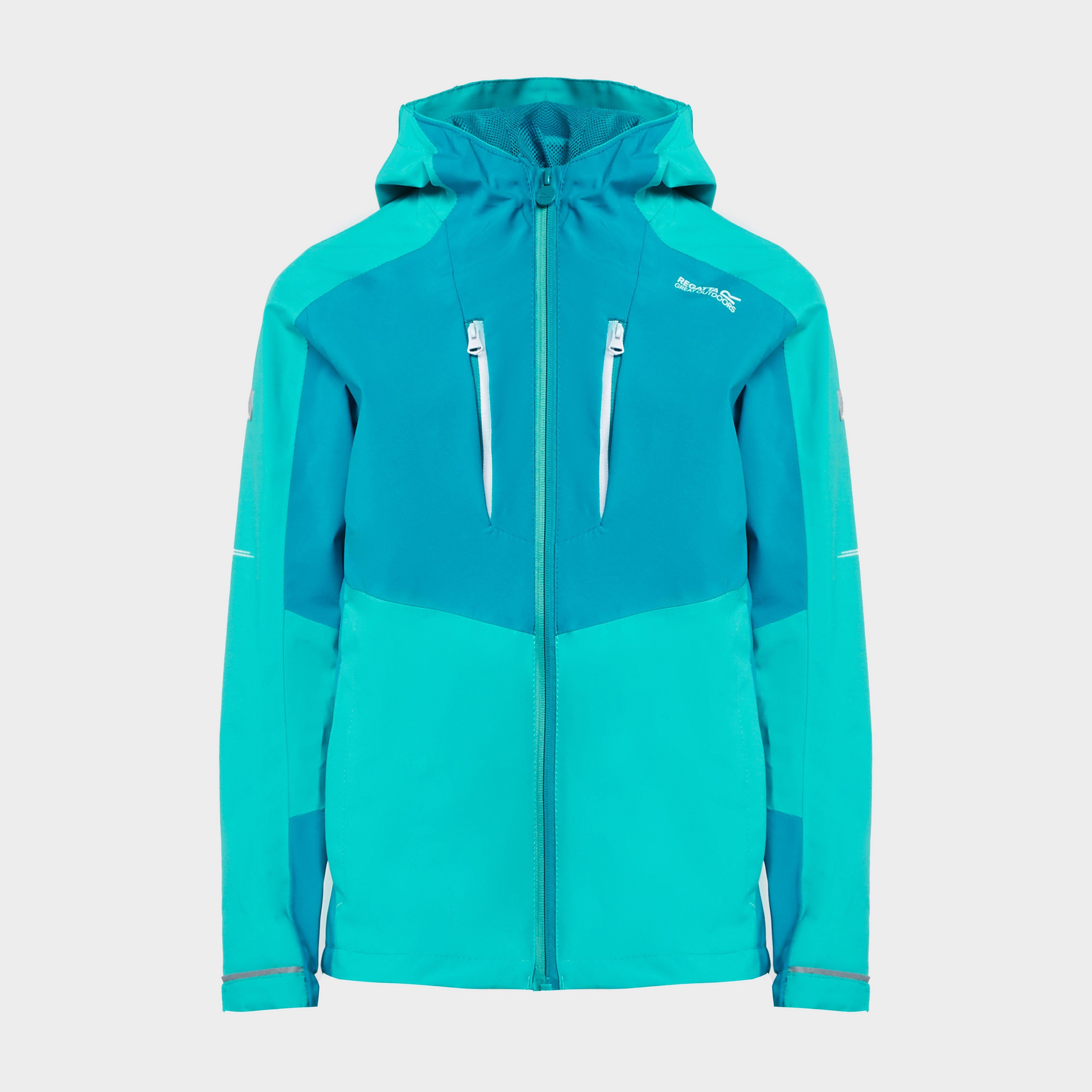 Childs Highton III Waterproof Jacket Turquoise/Enamel
